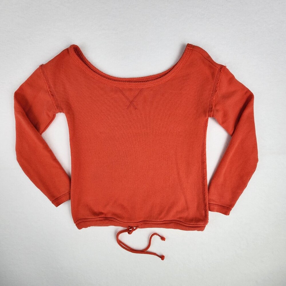 Aerie Women's Sweatshirt Size S Orange